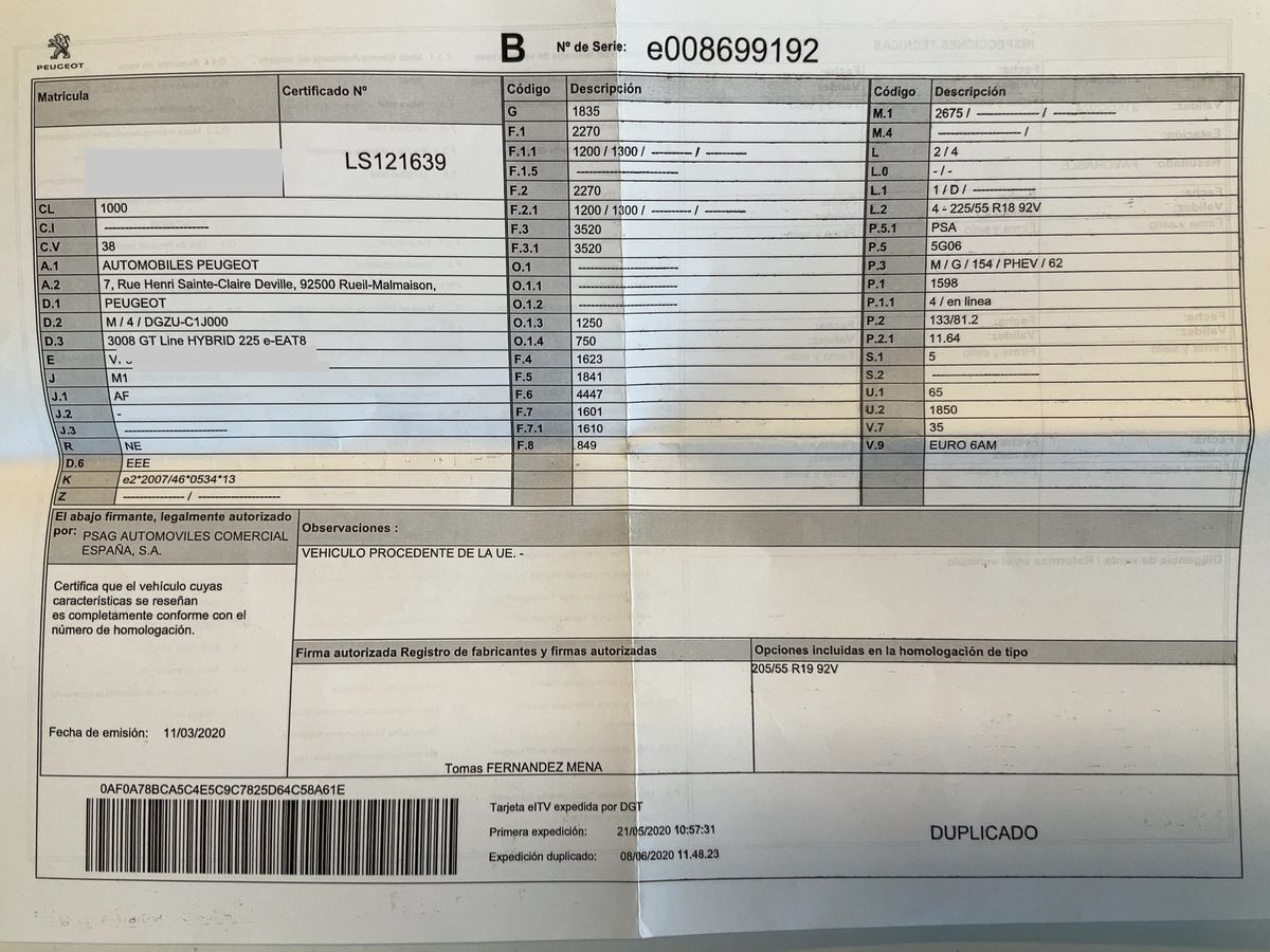 Peugeot 3008 d'occasion