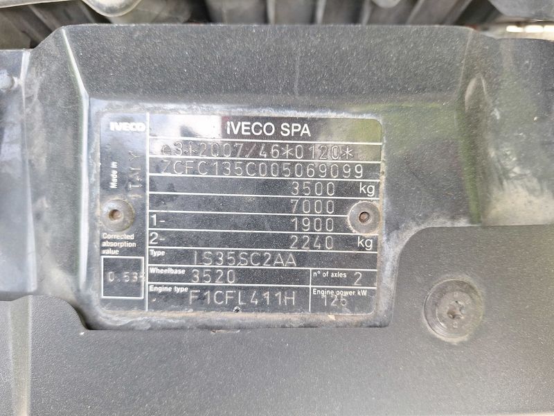 Iveco Daily 3.0 Diesel HKa 35 S V Radstand 3520 L — zdjęcie 14
