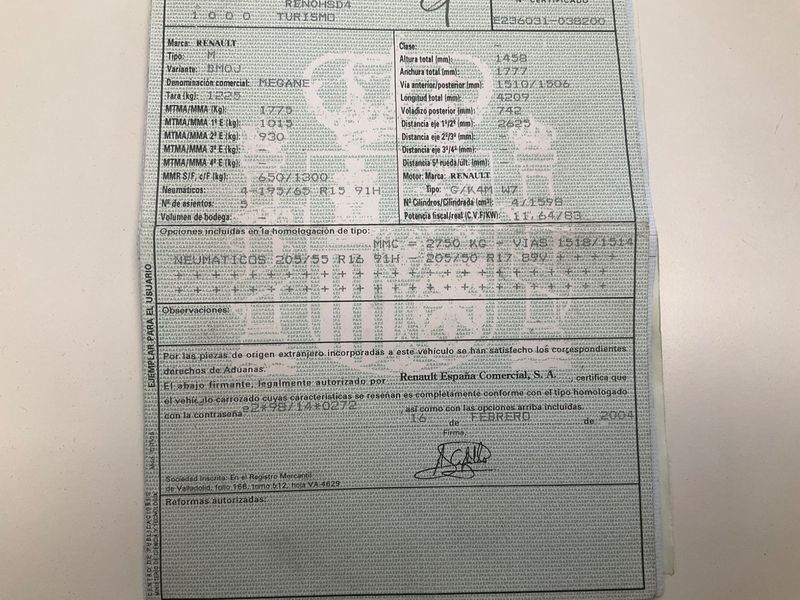 Renault Megane 1.6 Dynamique Confort 2004 – снимка 6