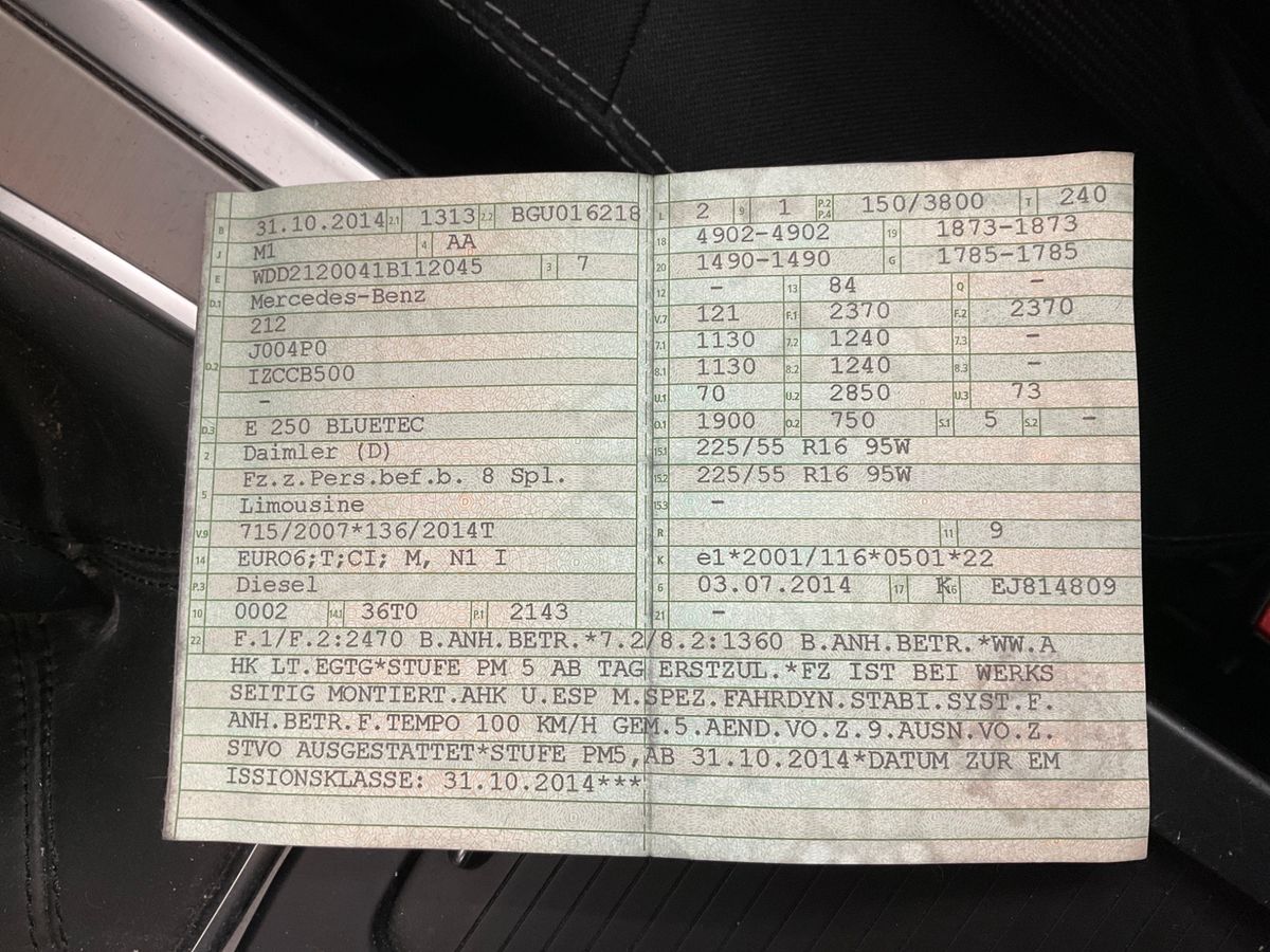 Mercedes-Benz E-Klasse d'occasion