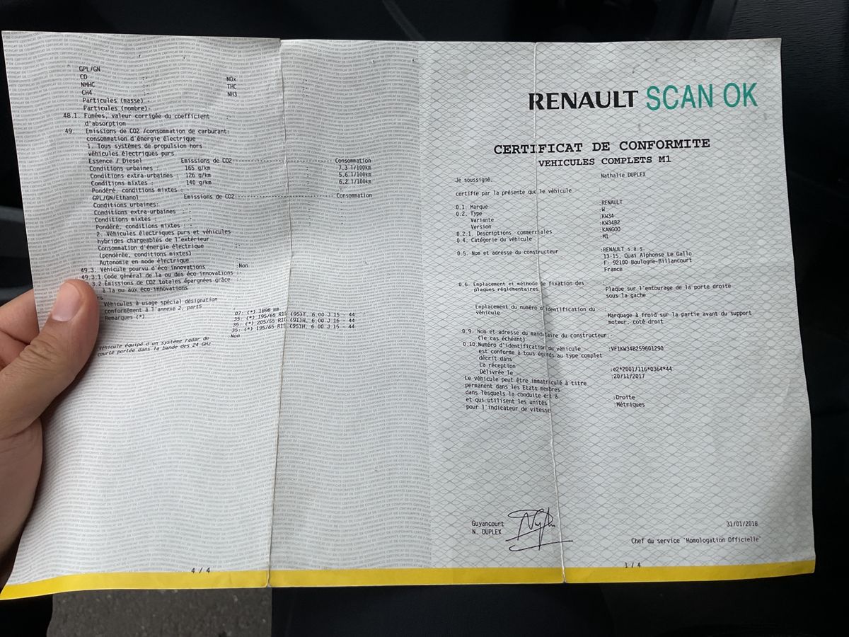 Renault Kangoo d'occasion