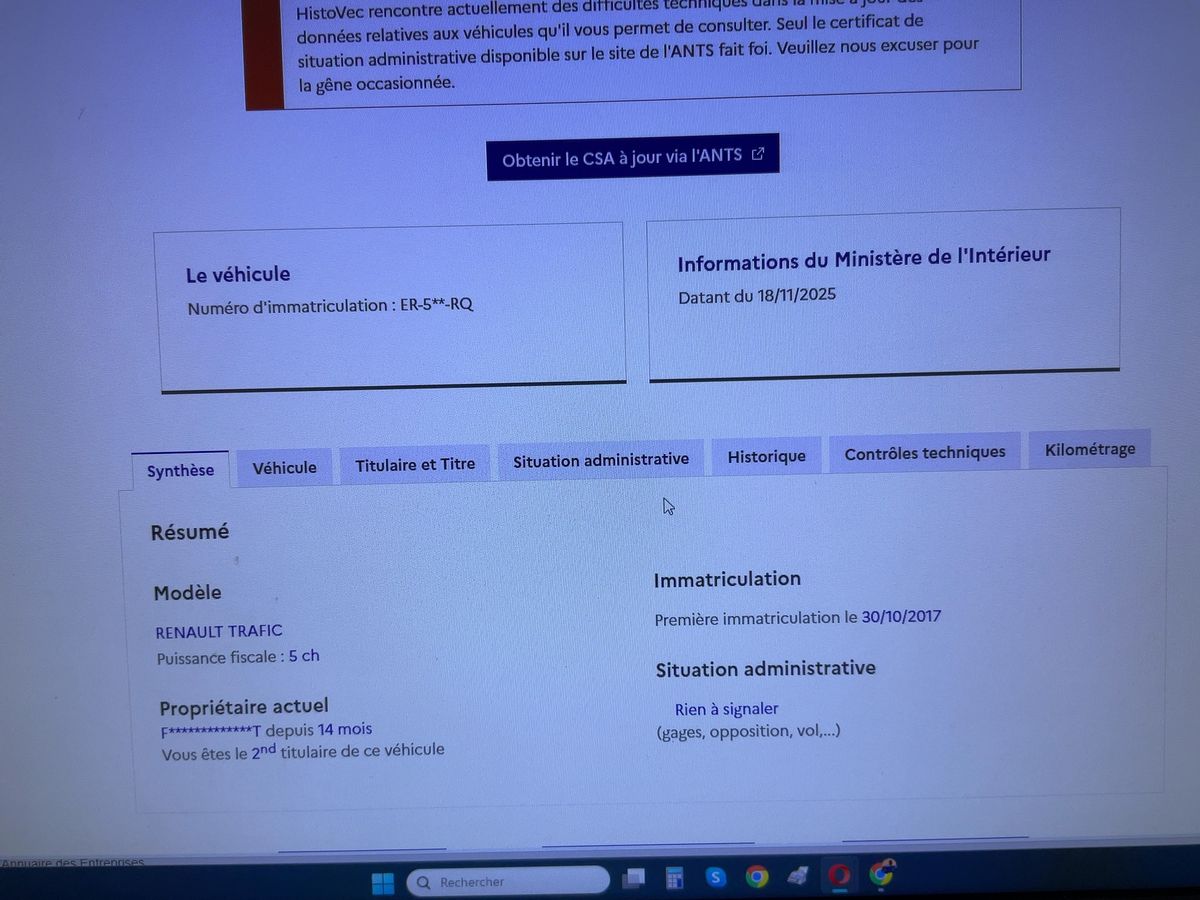 Renault Trafic d'occasion