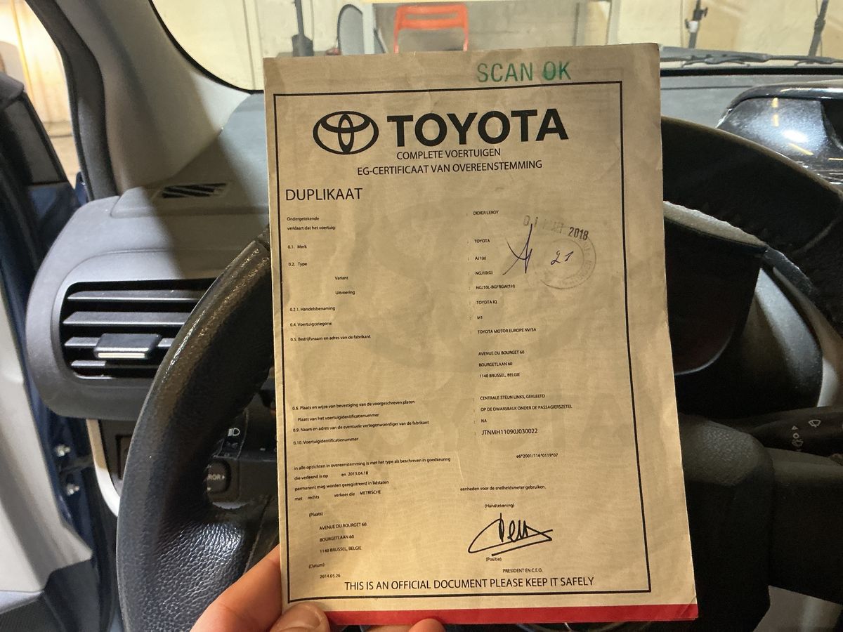 Toyota iQ d'occasion