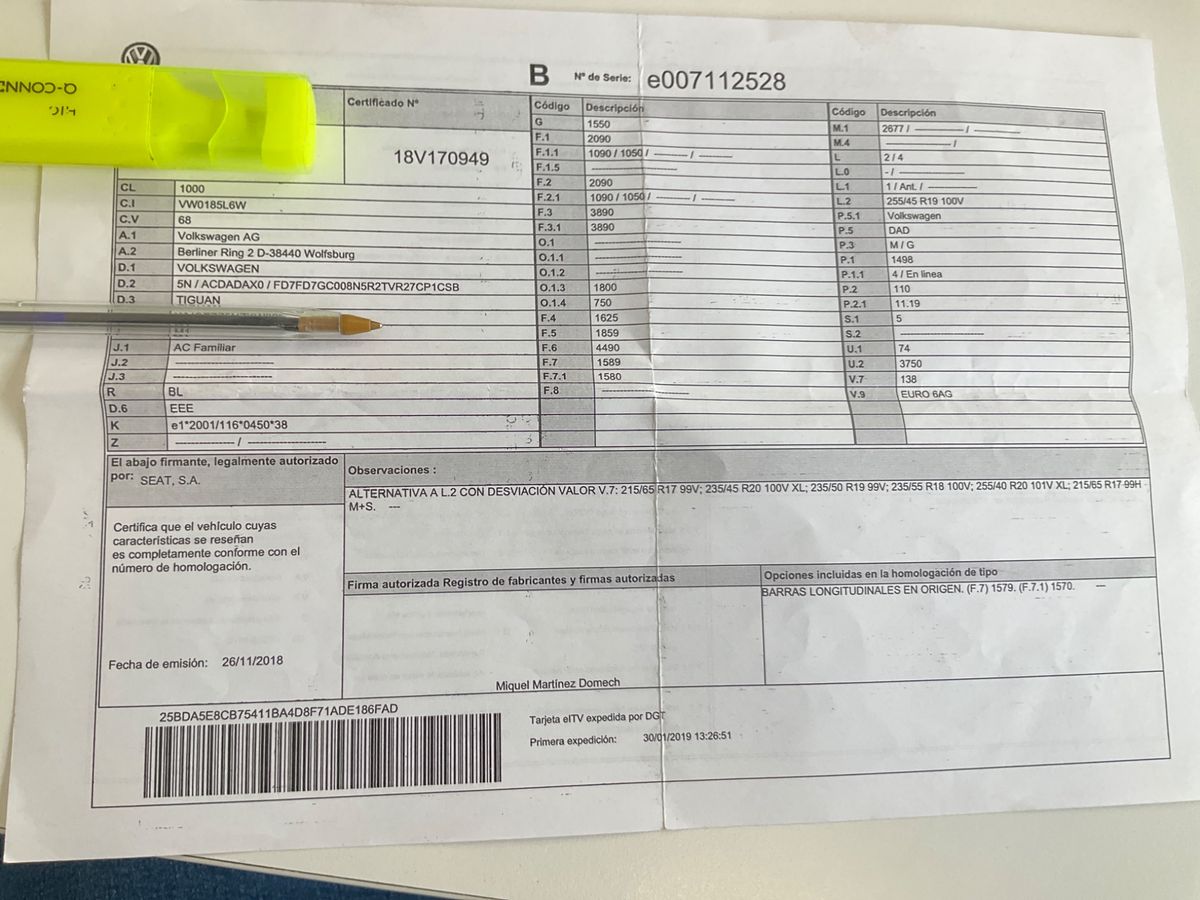 Volkswagen Tiguan 1.5 TSI ACT Advance BlueMotion