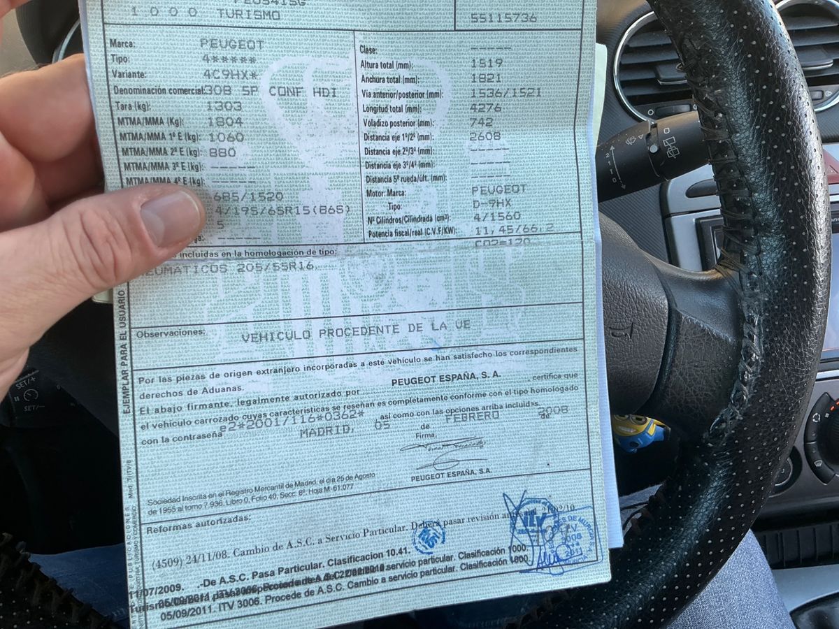 Peugeot 308 d'occasion