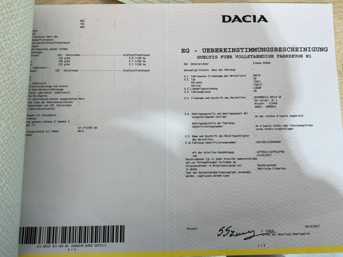 Dacia Logan d'occasion