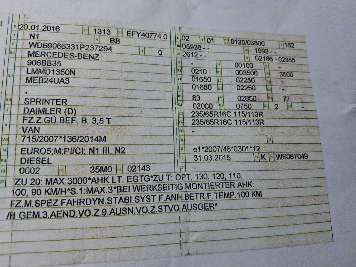 Mercedes-Benz Sprinter d'occasion