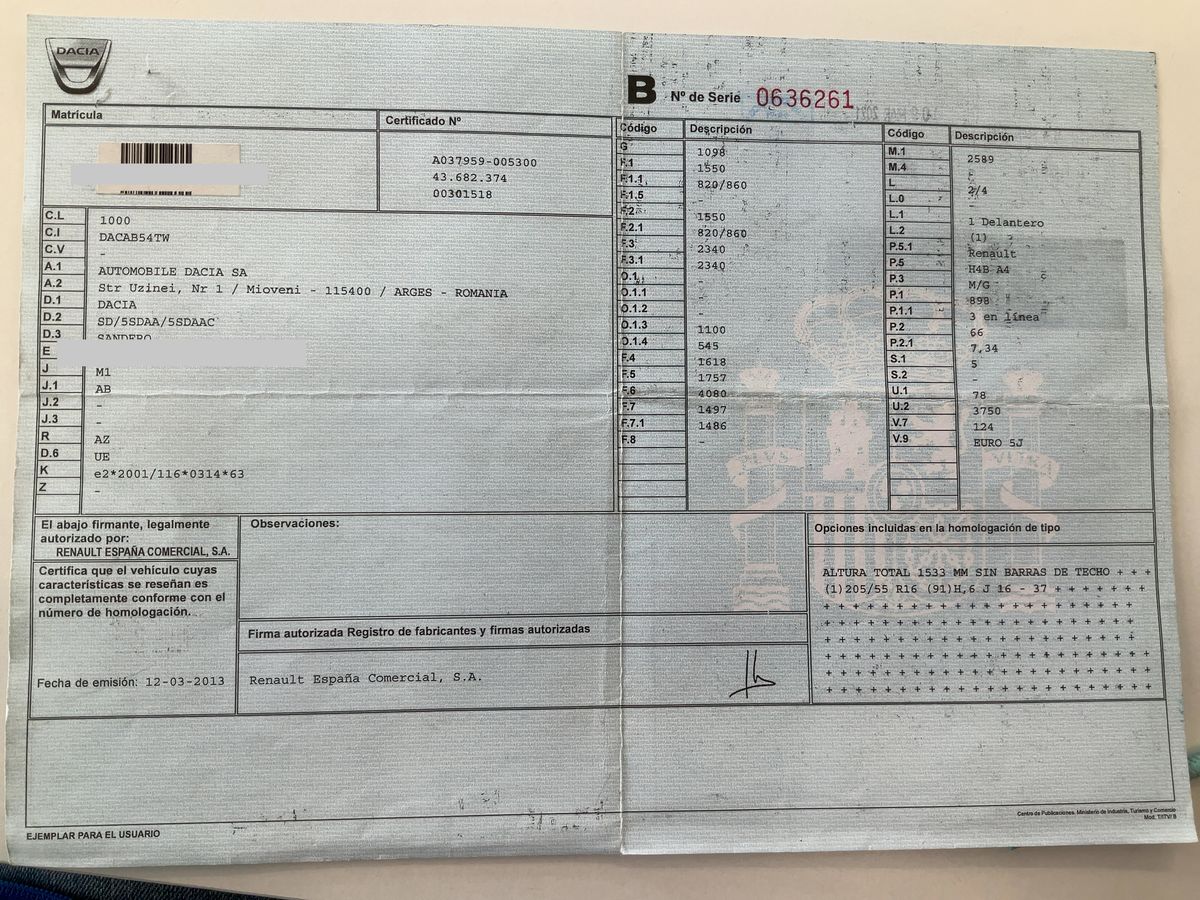 Dacia Sandero d'occasion