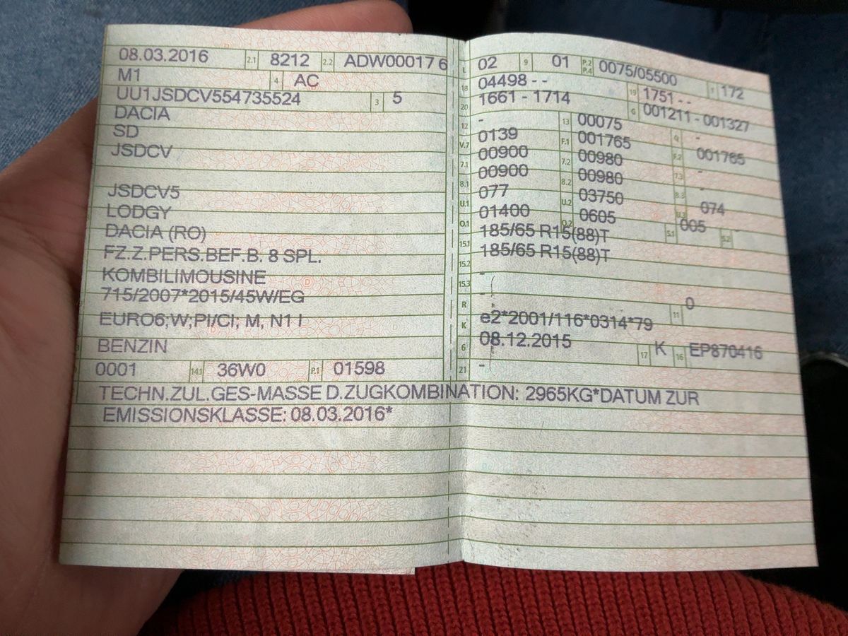 Dacia Lodgy d'occasion