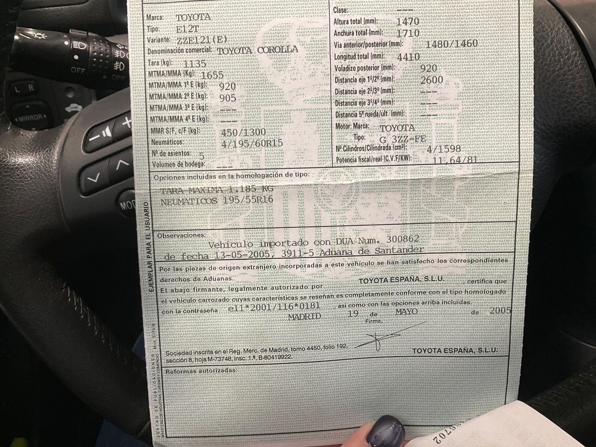 Toyota Corolla d'occasion