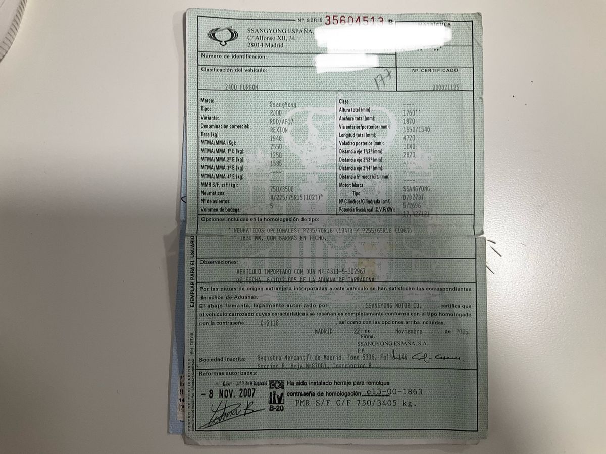 Ssangyong Rexton RX 270 Xdi Comfort