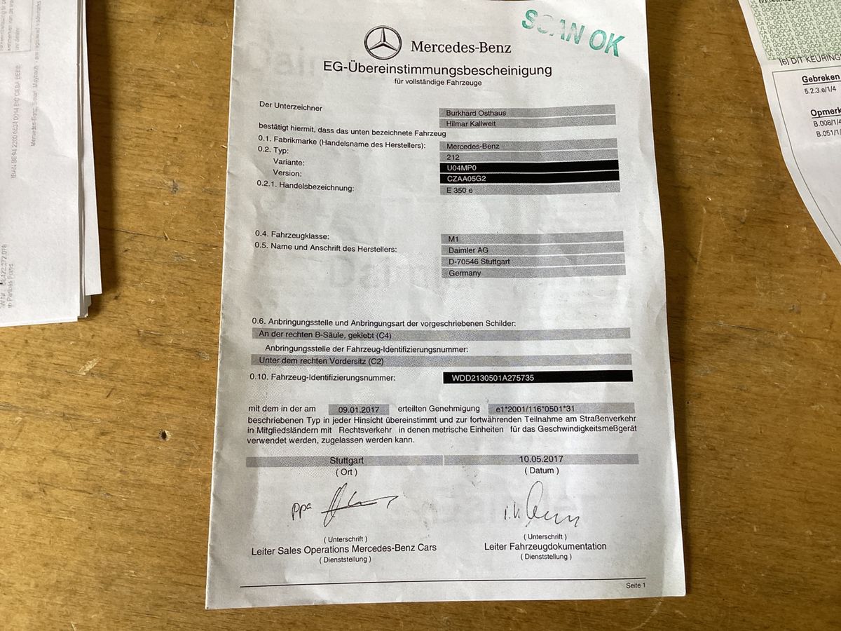 Mercedes-Benz E-Klasse d'occasion