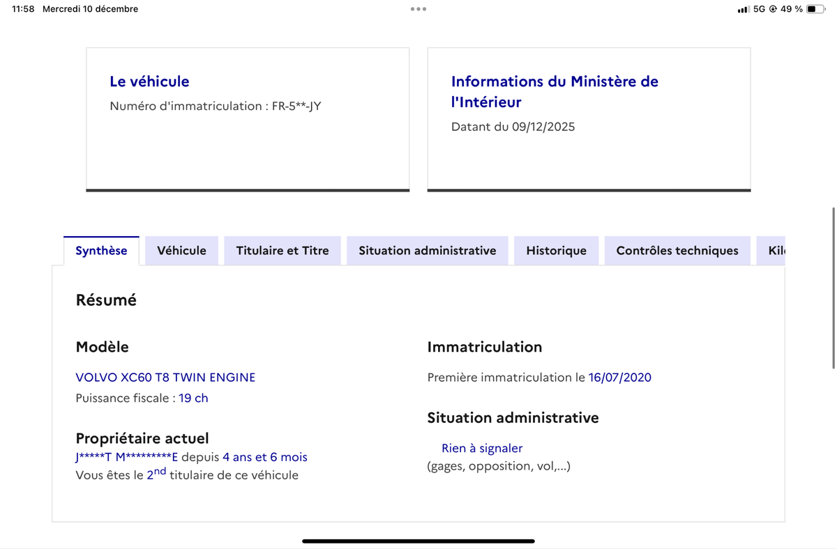 Volvo XC60 2.0 T8 Plug-in Hybrid Inscription AWD
