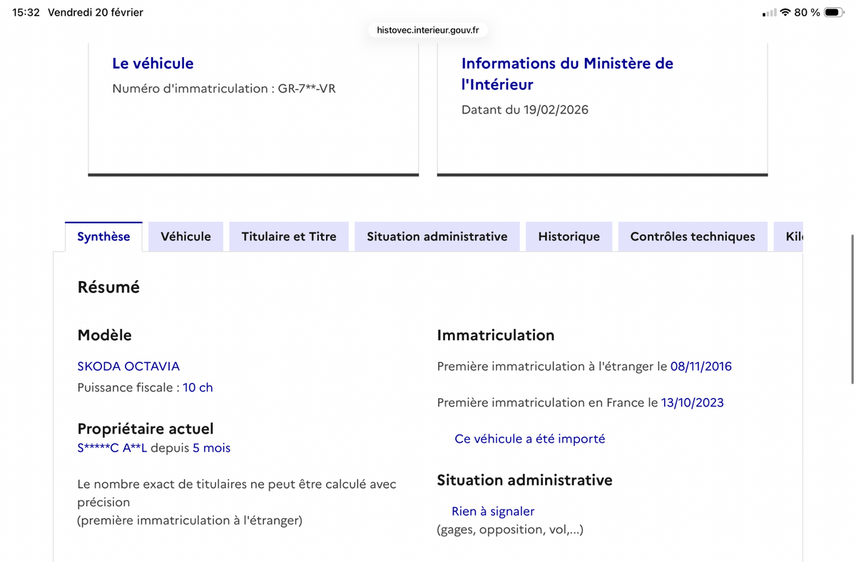 Skoda Octavia d'occasion
