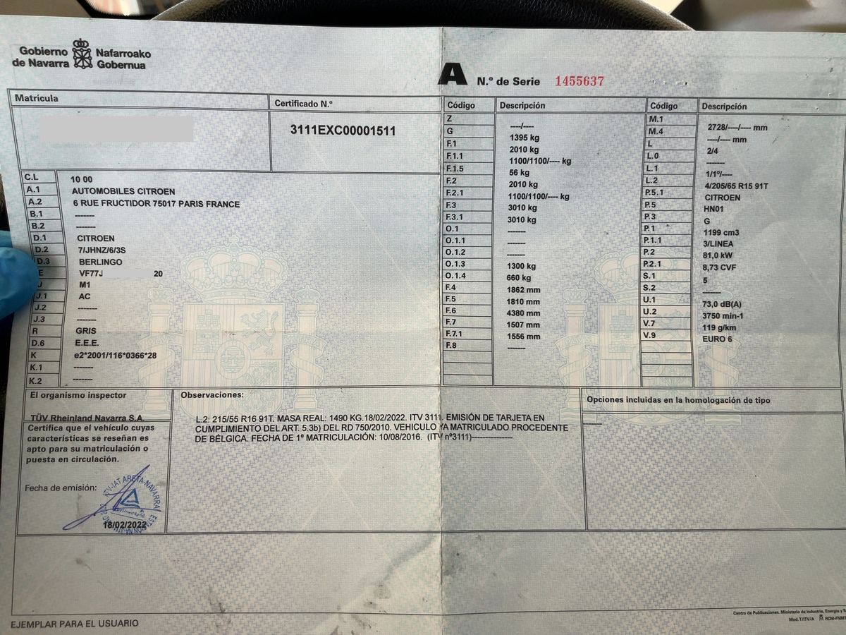 Citroen Berlingo d'occasion