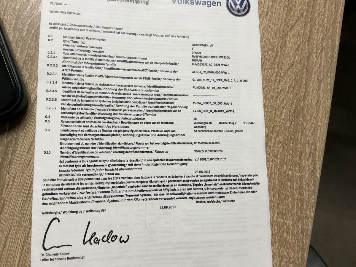 Volkswagen Touran d'occasion