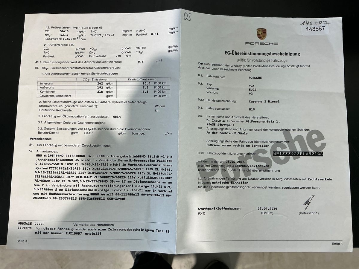 Porsche Cayenne d'occasion