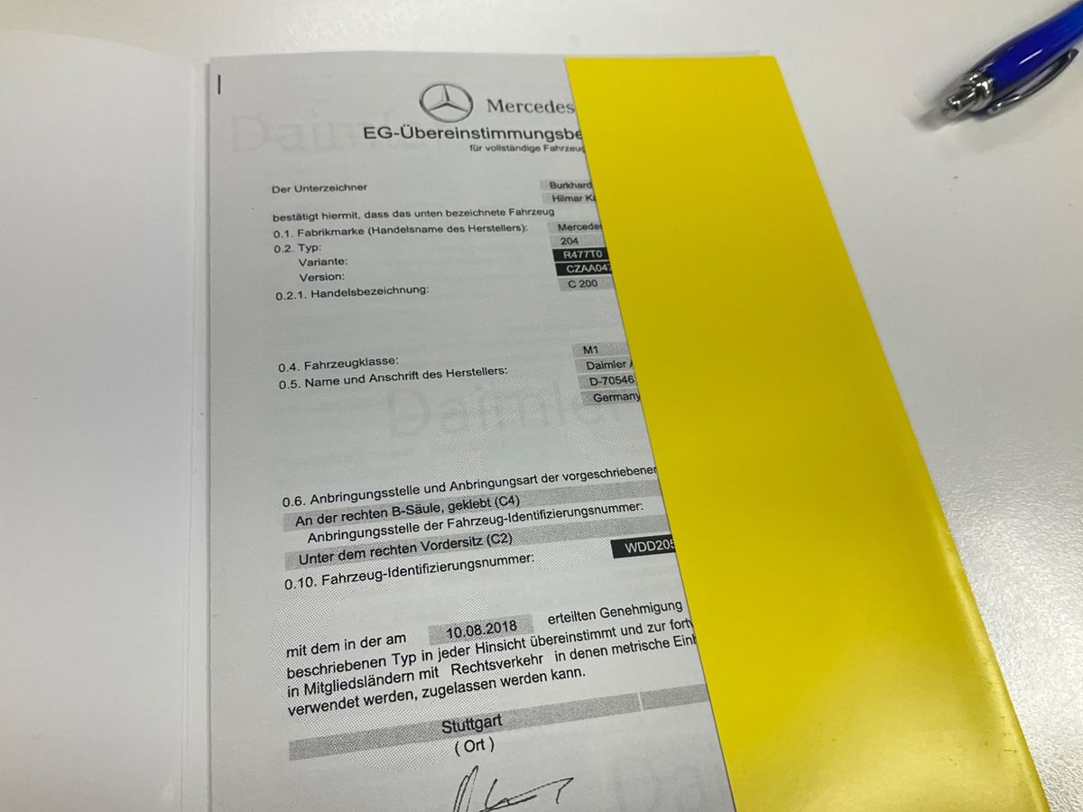 Mercedes-Benz C-Klasse C 200 AMG Line