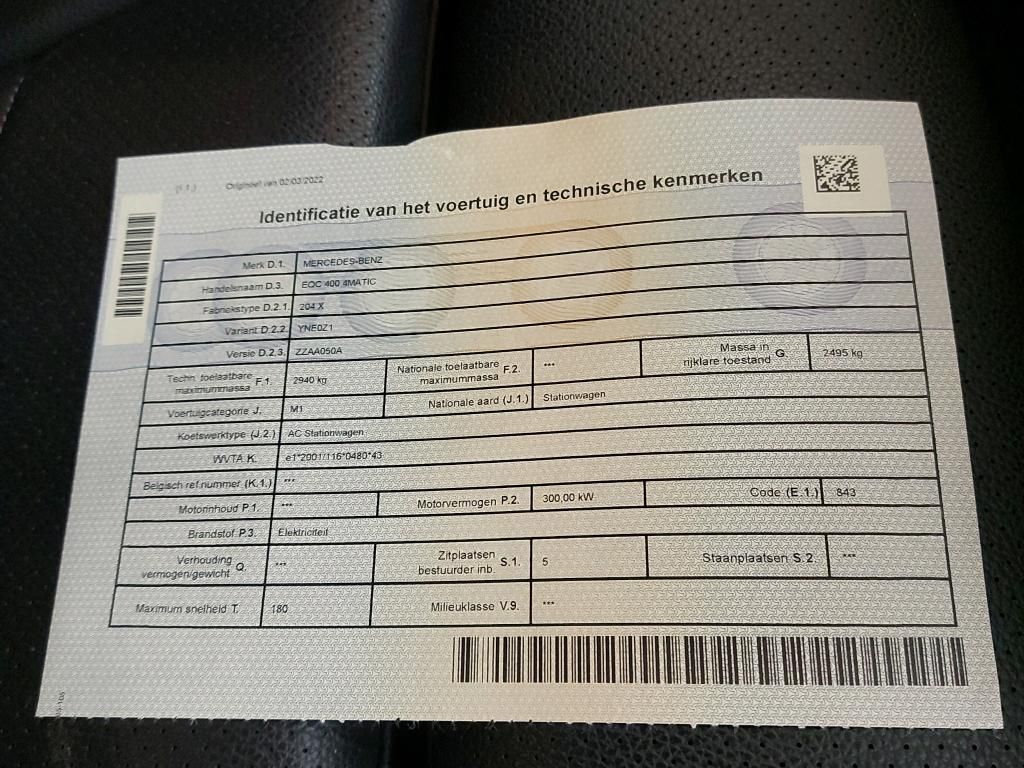 Mercedes-Benz EQC d'occasion