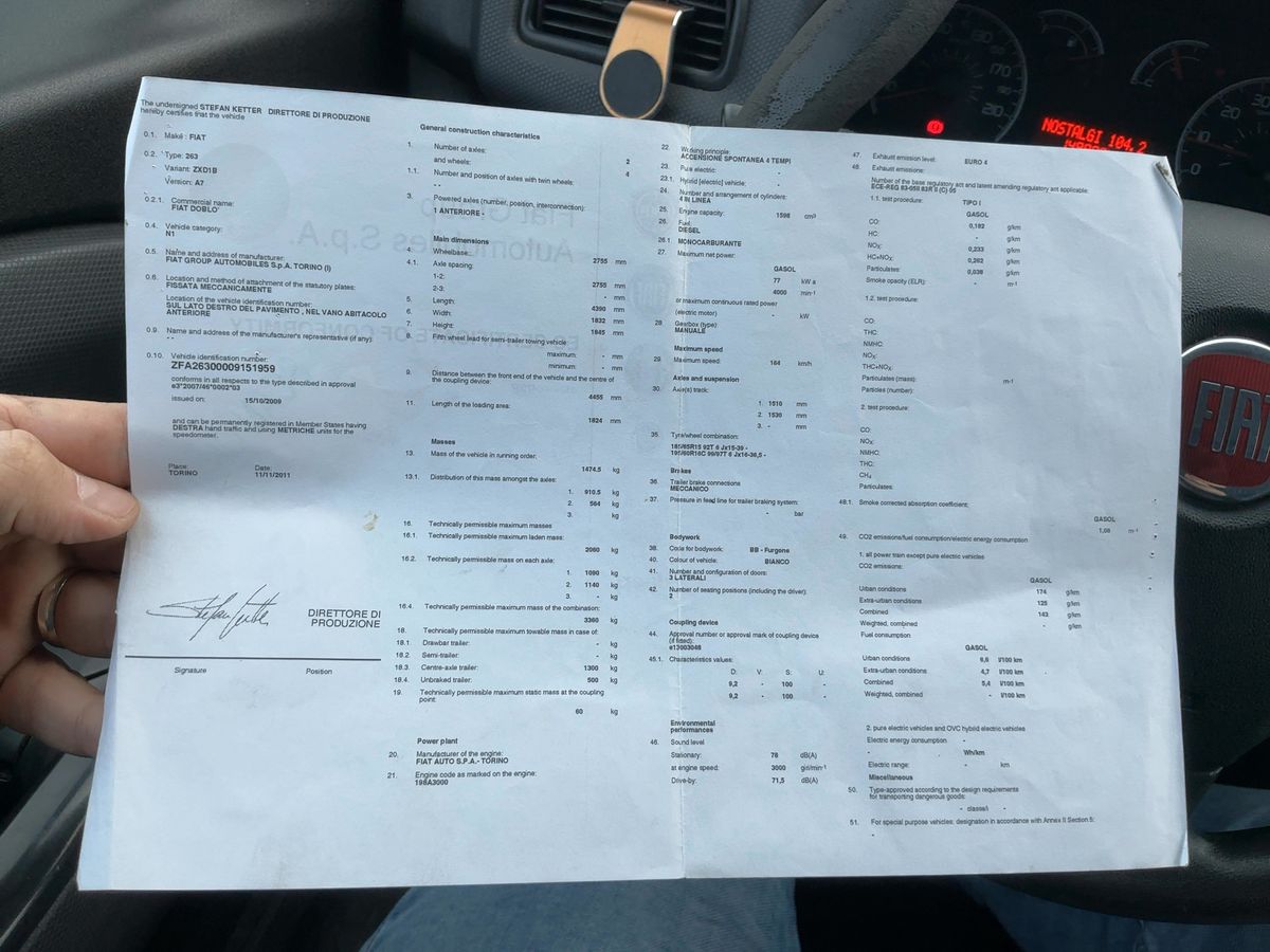 Fiat Doblo d'occasion