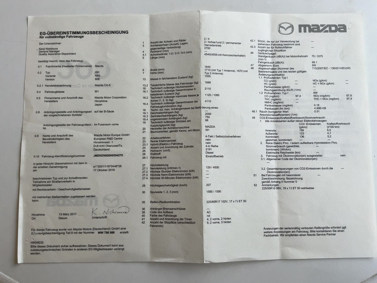 Mazda CX-5 d'occasion
