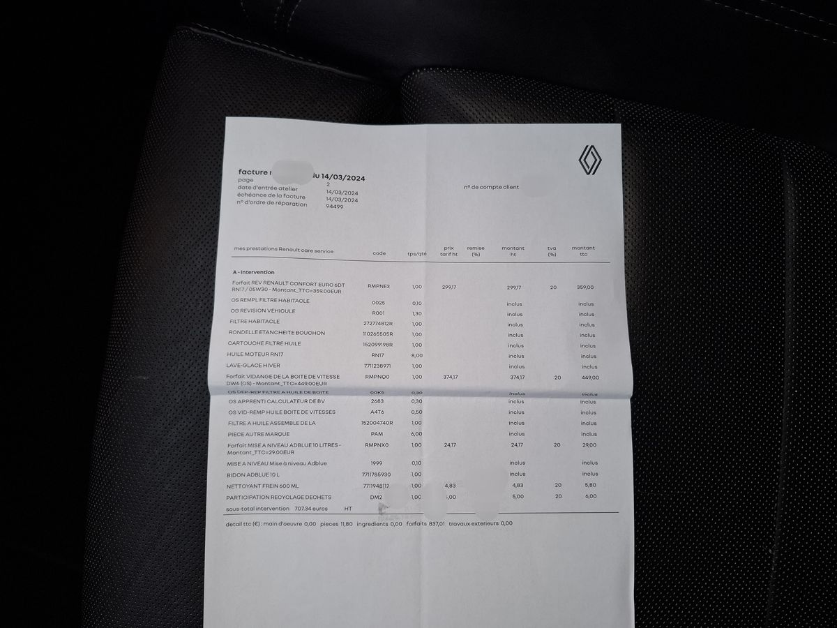 Renault Talisman d'occasion