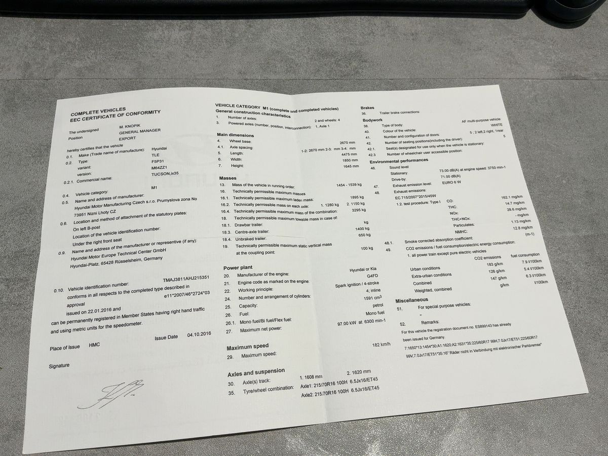 Hyundai Tucson d'occasion