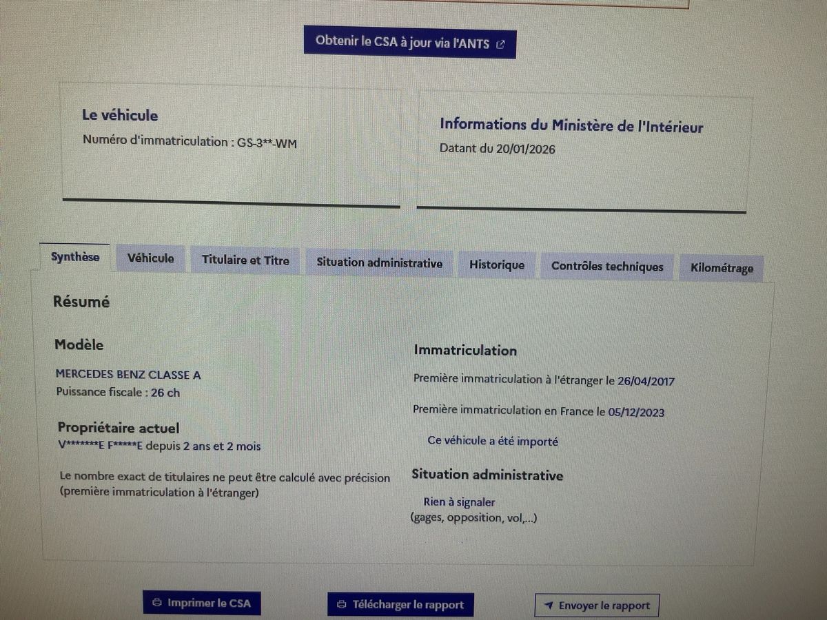 Mercedes-Benz A-Klasse d'occasion