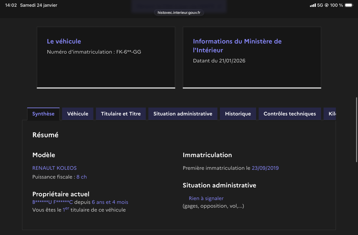 Renault Koleos d'occasion