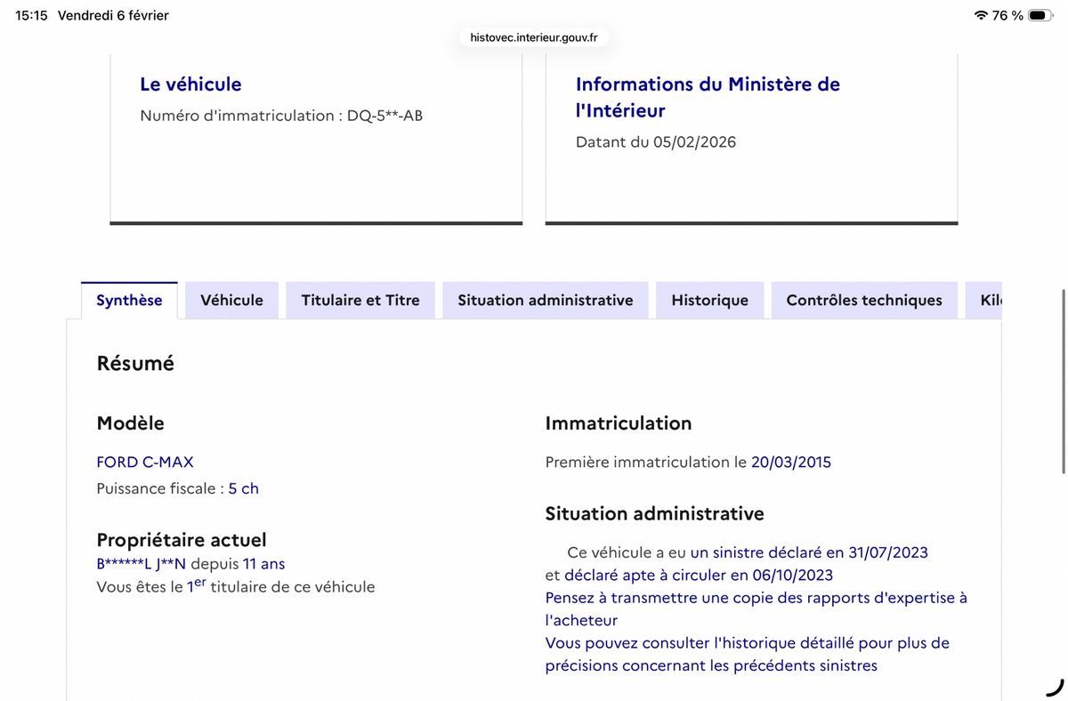 Ford C-Max d'occasion