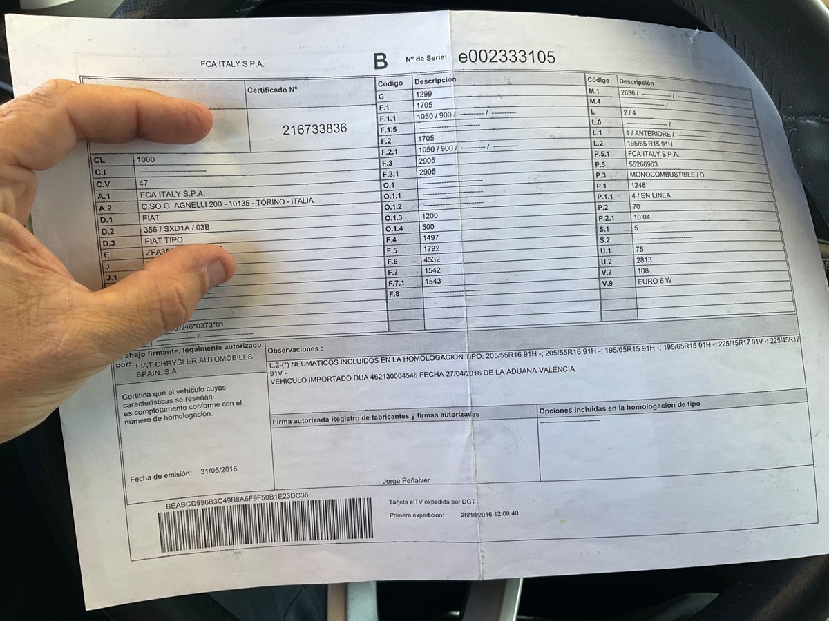 Fiat Tipo d'occasion