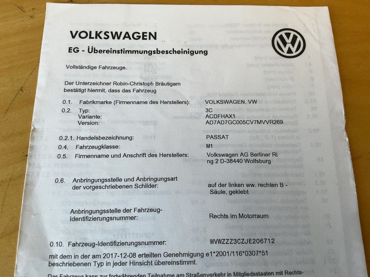 Volkswagen Passat d'occasion