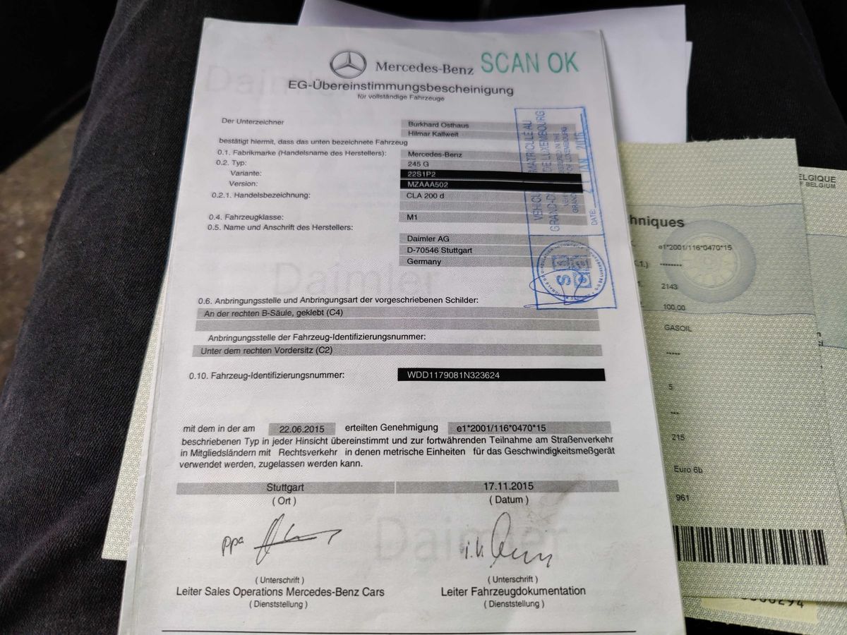 Mercedes-Benz CLA-Klasse d'occasion