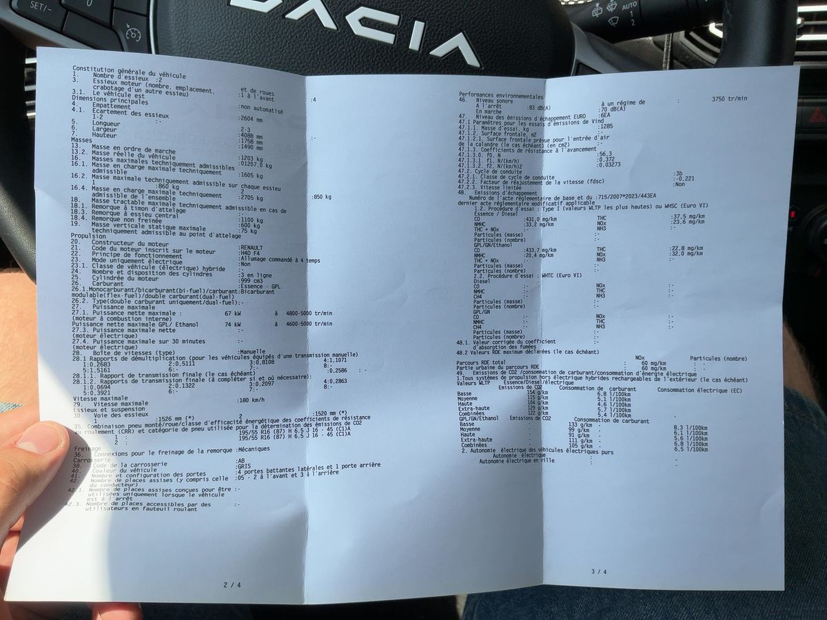 Dacia Sandero d'occasion