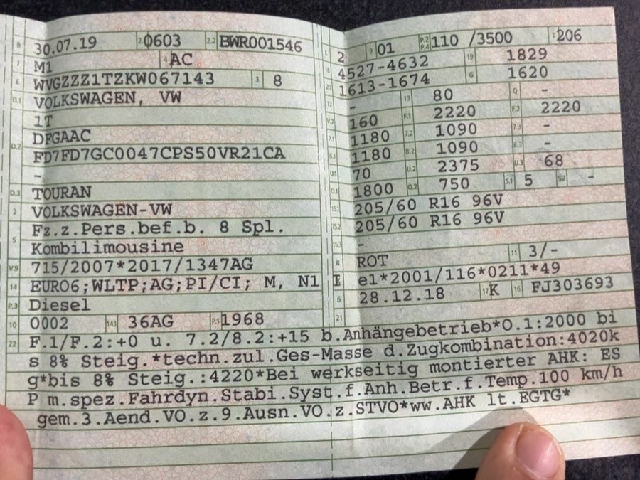 Volkswagen Touran d'occasion