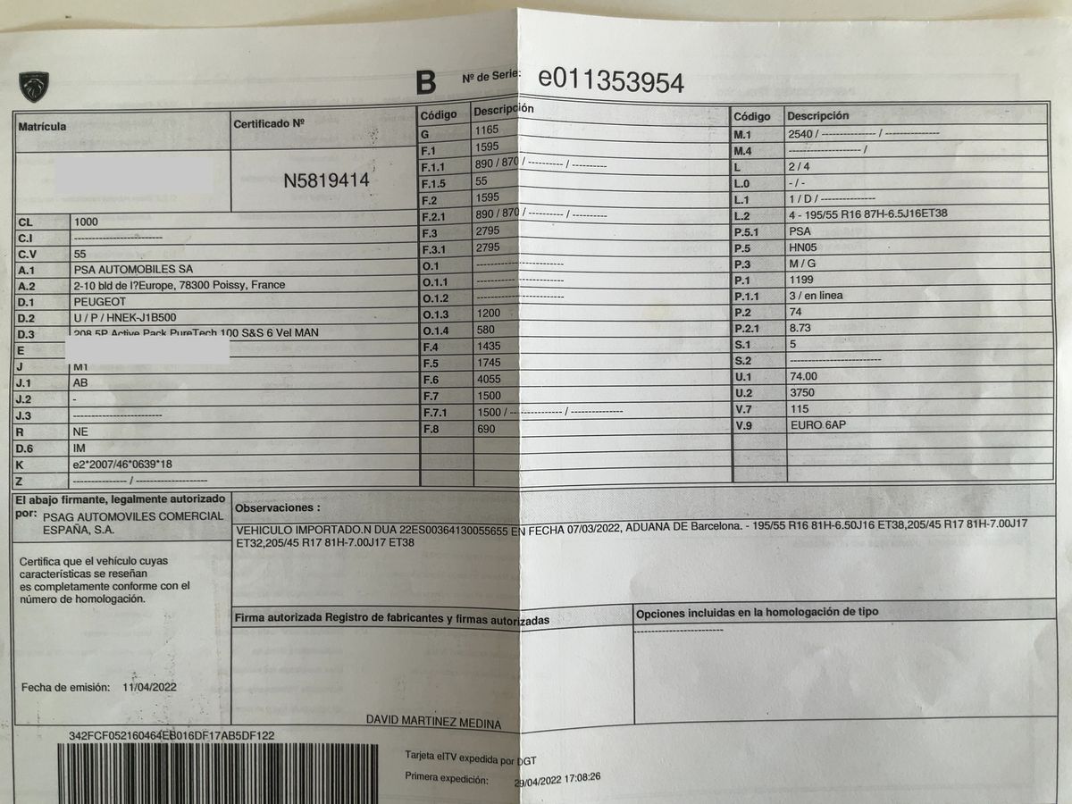 Peugeot 208 d'occasion