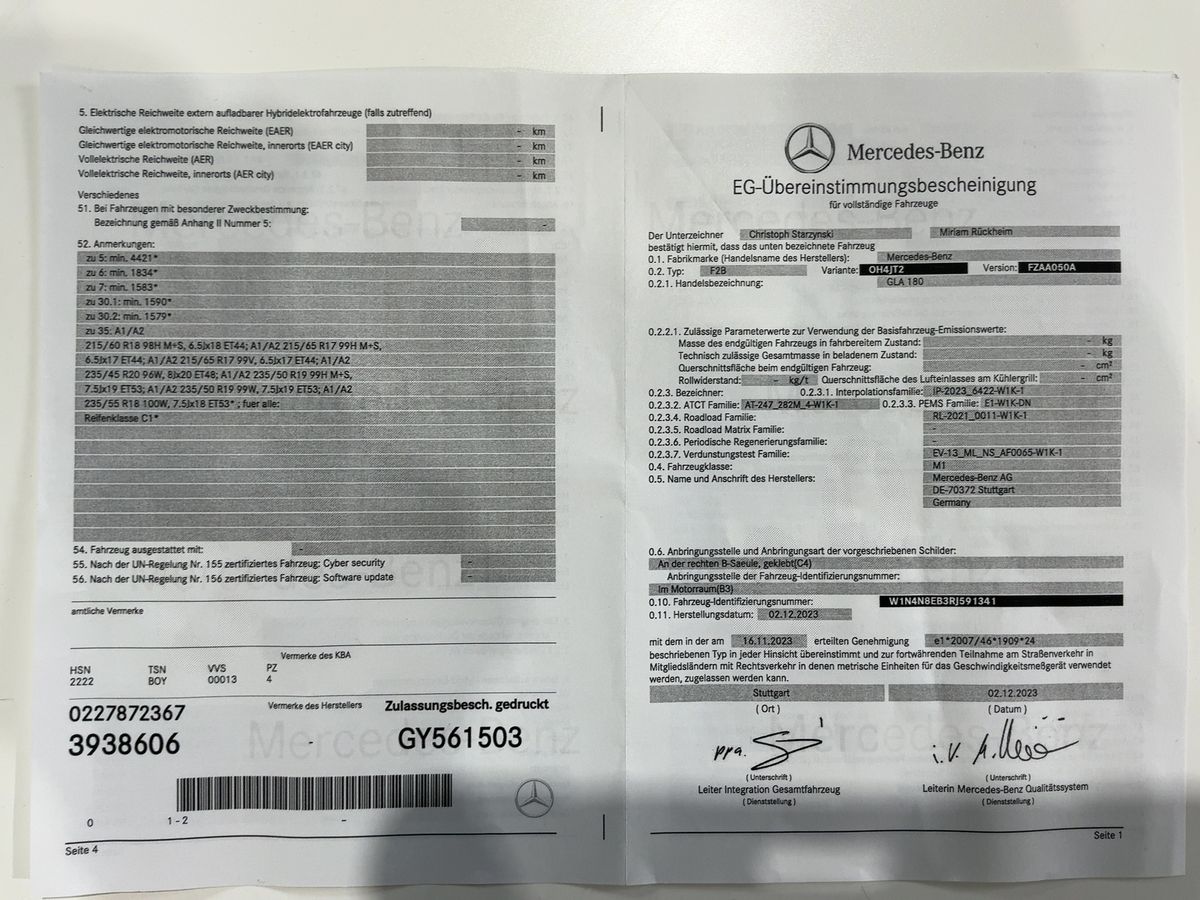 Mercedes-Benz GLA-Klasse d'occasion