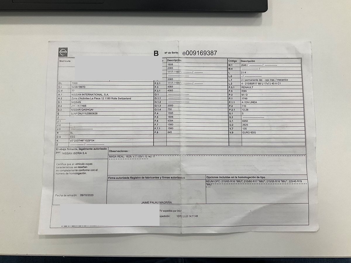 Nissan Qashqai d'occasion