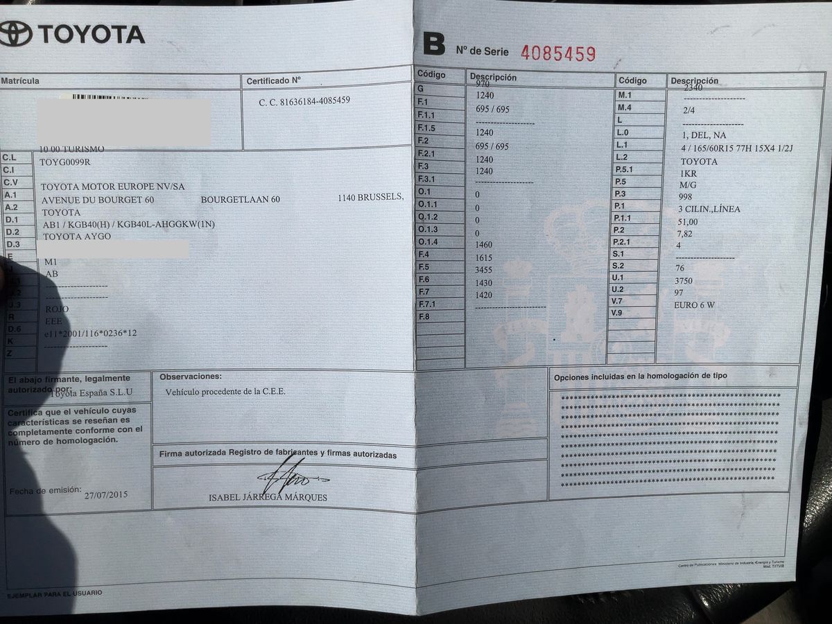 Toyota Aygo d'occasion