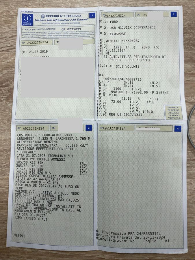 Ford EcoSport d'occasion