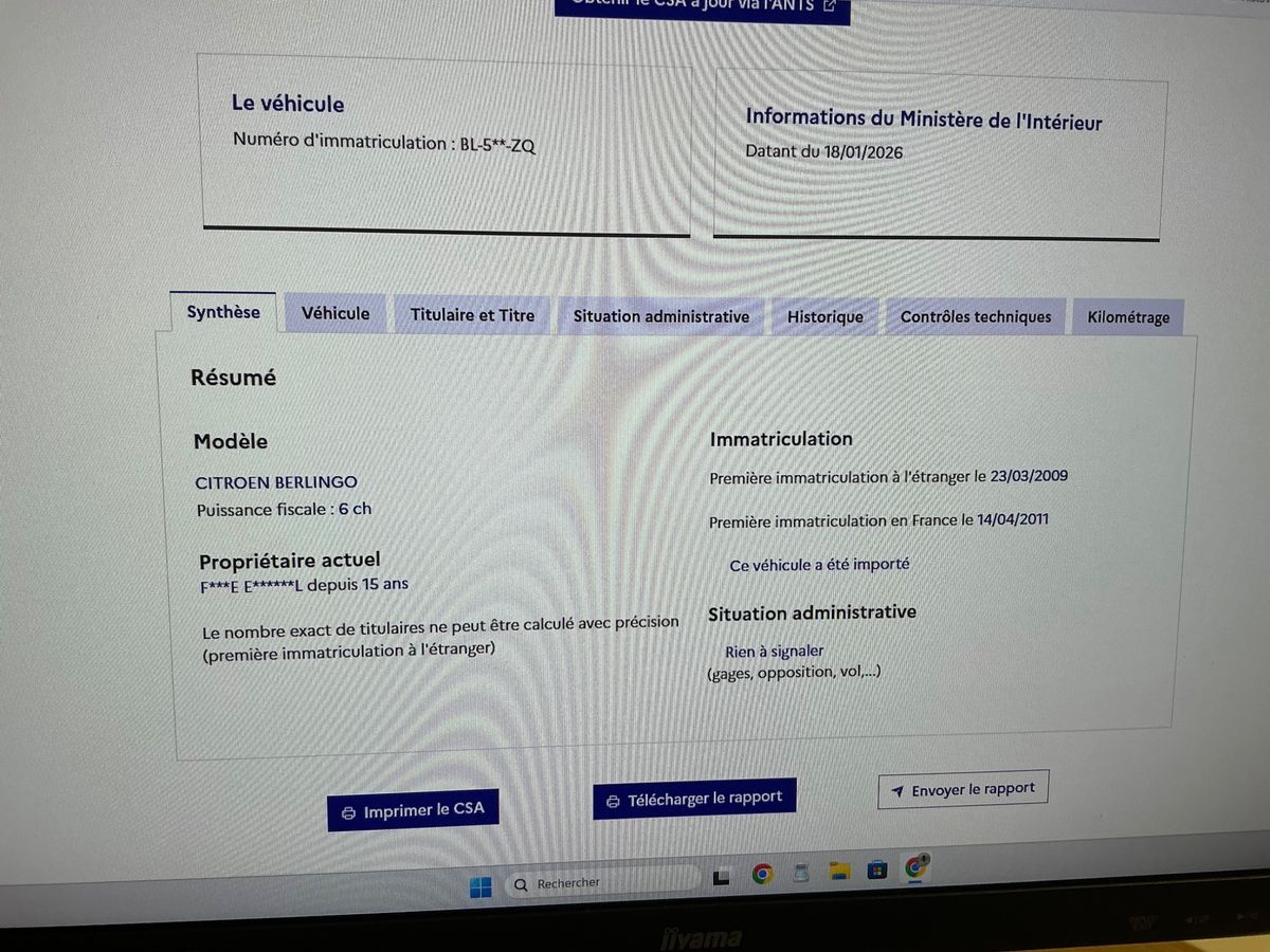 Citroen Berlingo d'occasion