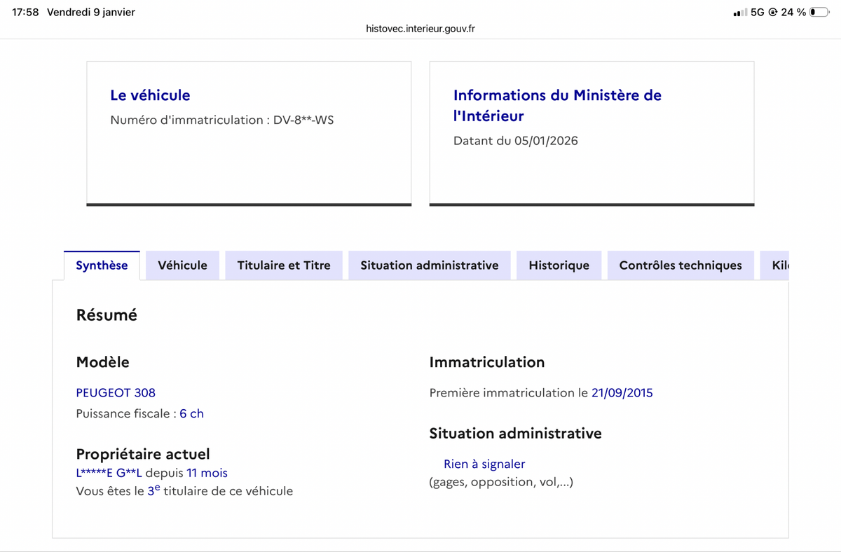 Peugeot 308 d'occasion