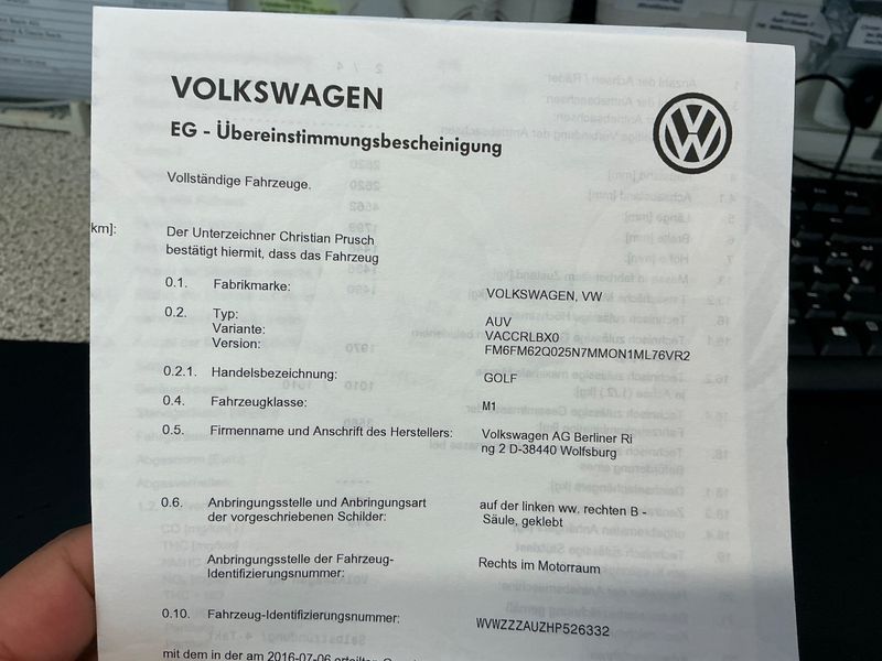 Volkswagen Golf VII 2.0 TDI Allstar BlueMotion Tech — zdjęcie 16