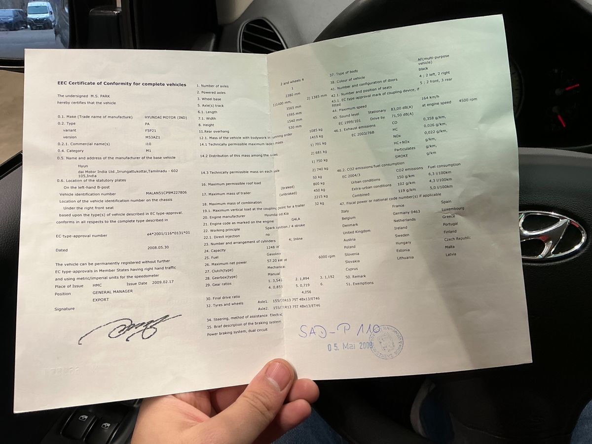 Hyundai i10 d'occasion