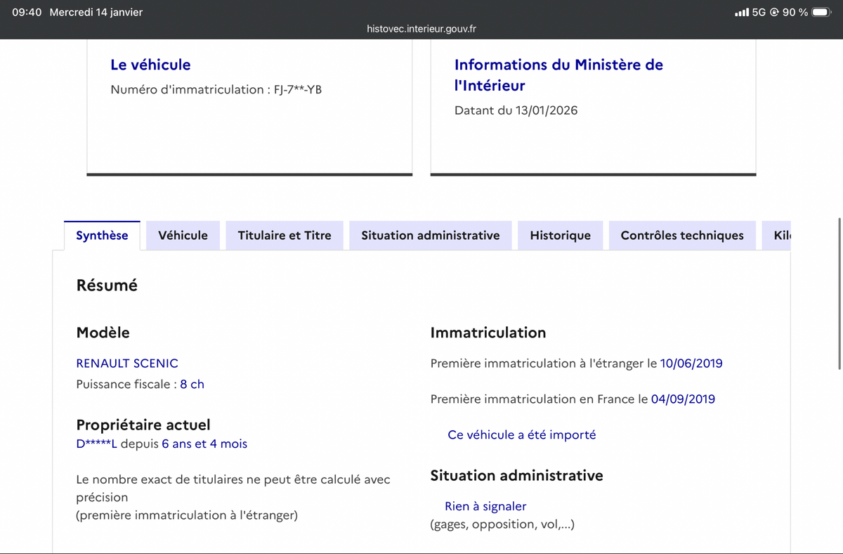 Renault Grand d'occasion