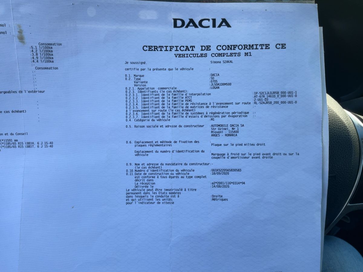 Dacia Logan d'occasion