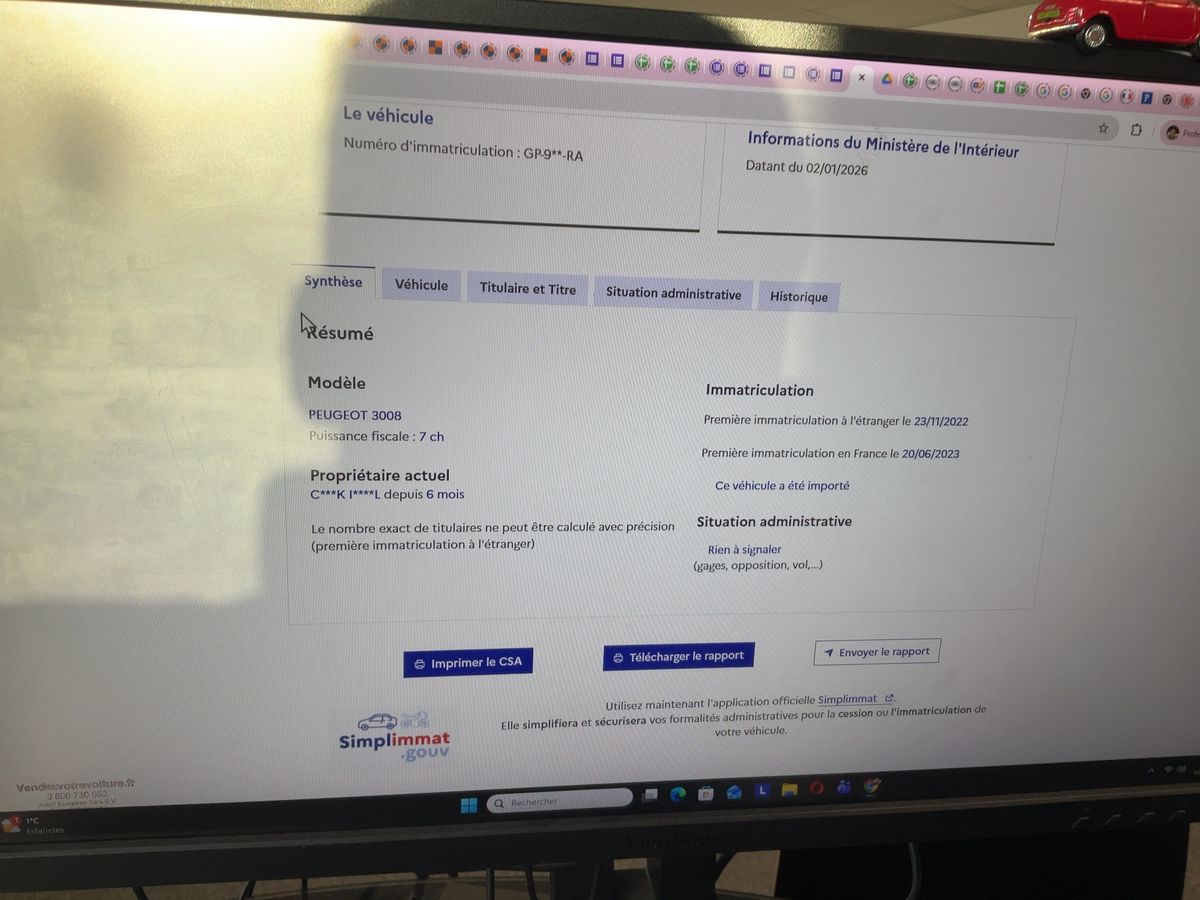 Peugeot 3008 d'occasion