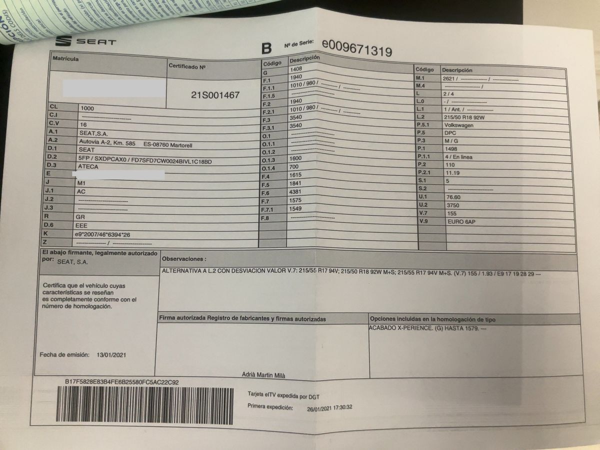 Seat Ateca d'occasion