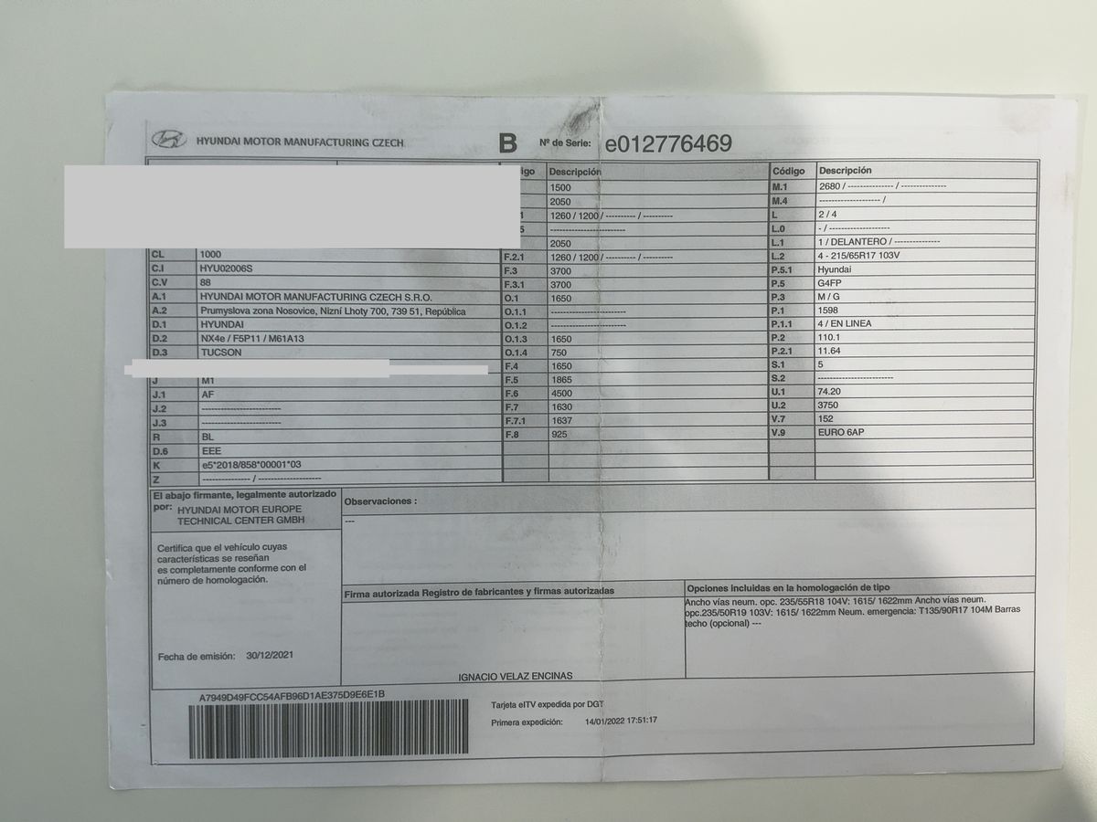 Hyundai Tucson d'occasion