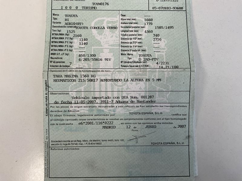 Toyota Corolla Verso 2.2 D-4D Sol — zdjęcie 6